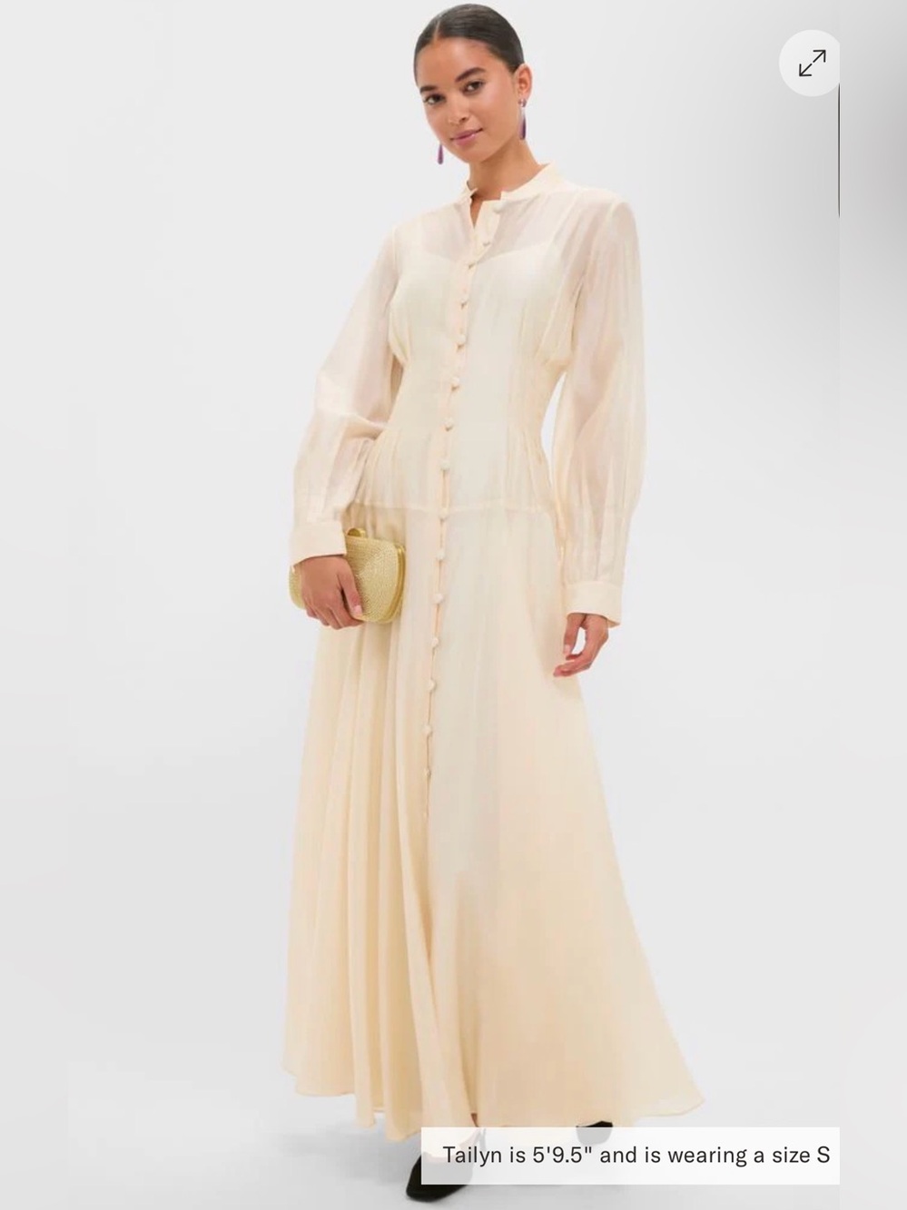 Tuckernuck Marbella organza dress